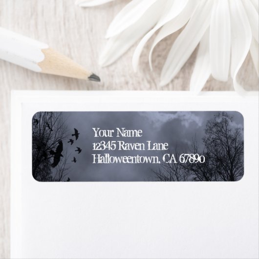 Ravens Spuk Sky Blue Mist Rücksendeadresse (Insitu)