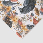 Ravens Toadstocker Mushroom Woodland Seidenpapier (Ausschnitt)