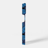 Ravens und blaue Rose iPhone Hülle (Rechte Seite)