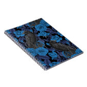 Ravens und blaue Rose Notizblock (Rechte Seite)