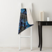 Ravens und blaue Rose Sherpadecke (Beispiel)