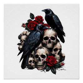 Ravens und Rose: Eine gotische Symphonie Poster