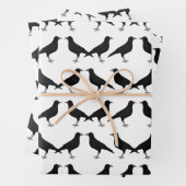 Ravens Wrapping Paper Sheets Geschenkpapier Set (Beispiel)