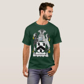 Ravenscroft Coat of Arms Familienwappen T-Shirt (Vorne ganz)