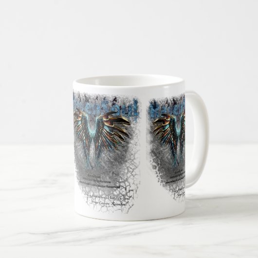 RavensSoul Kaffeetasse (VorderseiteRechts)