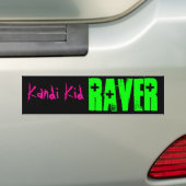 RAVER, Kandi Kind Autoaufkleber (Auf Auto)