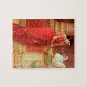 Ravi Varma Malereien-Hamsa Dhayamthi Puzzle (Horizontal)