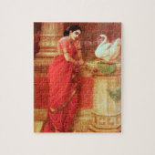 Ravi Varma Malereien-Hamsa Dhayamthi Puzzle (Vertikal)