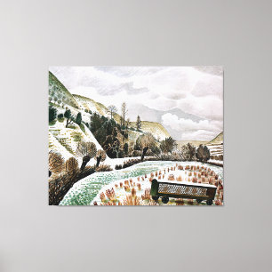 Ravilion - Neujahrsschnee, Leinwanddruck