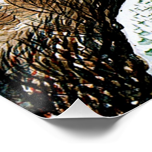 Ravilion - Neujahrsschnee, Poster (Ecke)