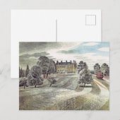 Ravilious - Buscot Park, Farringdon Oxfordshire, Postkarte (Vorne/Hinten)