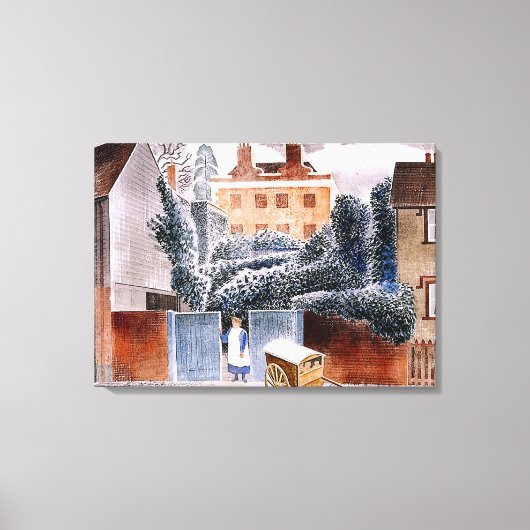 Ravilious - Castle Hedingham, Essex Leinwanddruck (Vorderseite)