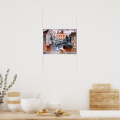 Ravilious - Castle Hedingham, Essex Poster (Küche)