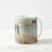 Ravilious - Dangerous Work at Low Tide, Kaffeetasse (VorderseiteRechts)