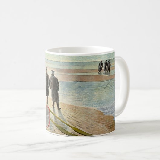 Ravilious - Dangerous Work at Low Tide, Kaffeetasse (VorderseiteRechts)