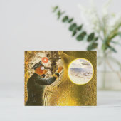 Ravilious - Kommandeur eines U-Bootes Postkarte (Stehend Vorderseite)