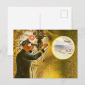 Ravilious - Kommandeur eines U-Bootes Postkarte (Vorne/Hinten)