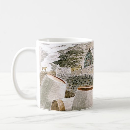Ravilious - Konvoi durch eine Insel Kaffeetasse (Links)