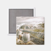 Ravilious - Konvoi durch eine Insel Magnet (Vorderseite/Rückseite)