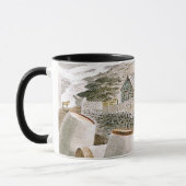 Ravilious - Konvoi durch eine Insel Tasse (Links)