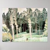Ravilious - Lombardei Poplars, Poster (Vorne)