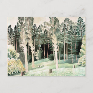 Ravilious - Lombardei Poplars, Postkarte