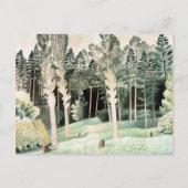Ravilious - Lombardei Poplars, Postkarte (Vorderseite)