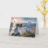 Ravilious - Mitternachtssonne Karte (Gelbe Blume)