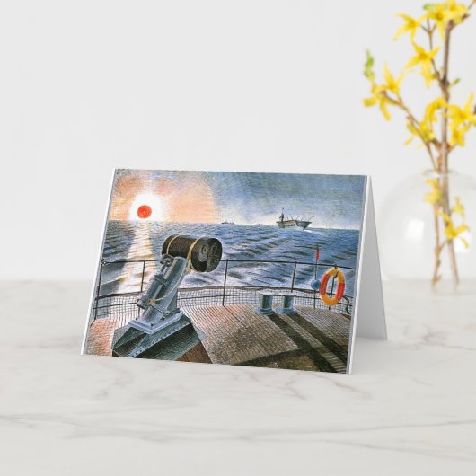 Ravilious - Mitternachtssonne Karte (Gelbe Blume)