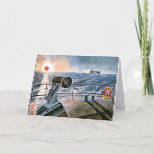 Ravilious - Mitternachtssonne Karte