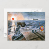 Ravilious - Mitternachtssonne Postkarte (Vorne/Hinten)