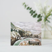 Ravilious - Neuschnee, Karte (Stehend Vorderseite)