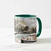 Ravilious - Neuschnee, Kunst Tasse (VorderseiteRechts)