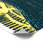 Ravilious - Offizier durch ein Periskop schauen Poster (Ecke)