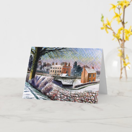 Ravilious - Sieg im Winter Karte (Gelbe Blume)