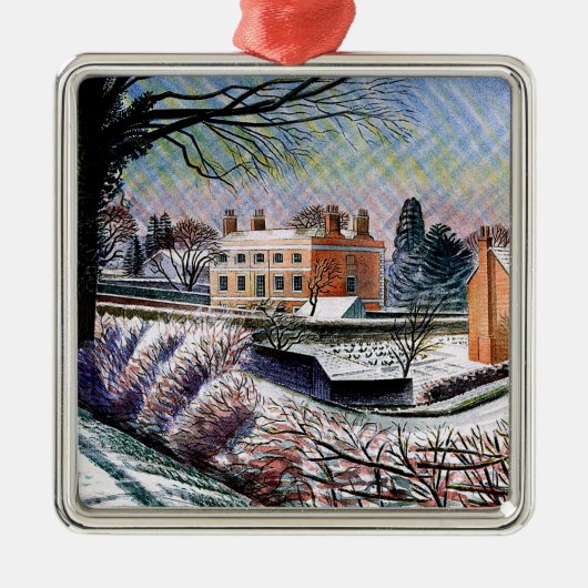 Ravilious - Sieg im Winter Ornament Aus Metall (Vorne)