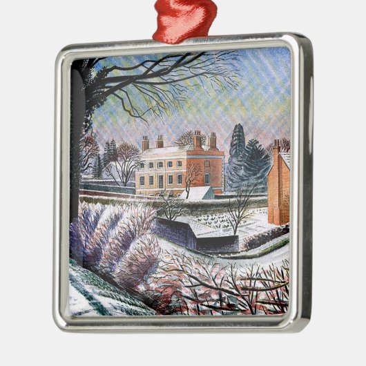 Ravilious - Sieg im Winter Ornament Aus Metall (Links)
