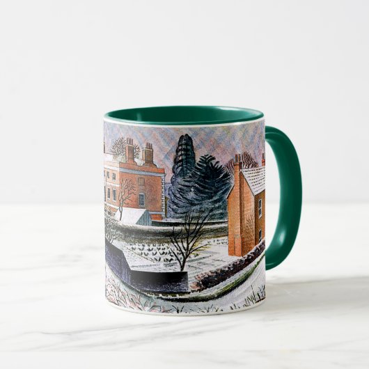 Ravilious - Sieg im Winter, schöne Kunst Tasse (VorderseiteRechts)