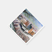 Ravilious - Sieg im Winter Serviette (Ecke)