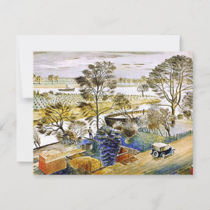 Ravilious - Themse am Hemmersmith, schöne Kunst