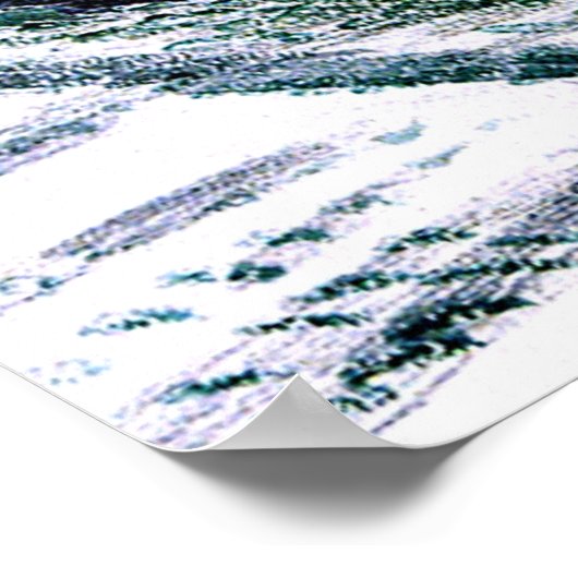 Ravilious - Vicarage im Winter, Poster (Ecke)