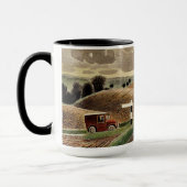 Ravilious-Wiltshire-Landschaft, Tasse (Links)