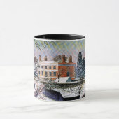 Ravilious - Winterfeiern, Tasse der schönen Kunst (Zentrum)