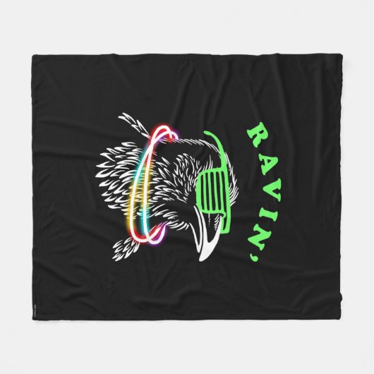 Ravin' Fleecedecke (Vorderseite (Horizontal))