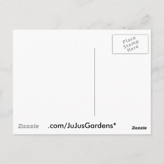 RAVING Rainbow Postkarte (Rückseite)