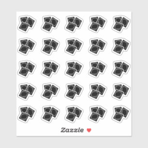 Ravioli-Hochzeitsplatz-Karten-Menü-Essen-Auswahl Aufkleber