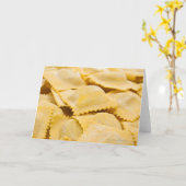Ravioli Karte (Gelbe Blume)