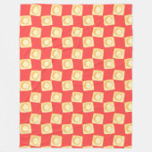 Ravioli Köstliche Pasta Fleecedecke (Vorderseite)