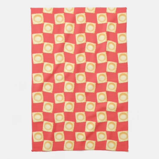 Ravioli Köstliche Pasta Geschirrtuch (Vertikal)