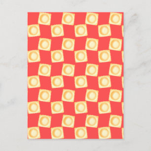 Ravioli Köstliche Pasta Postkarte